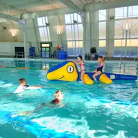 Ride-on inflatables at Ōtaki pool thumbnail