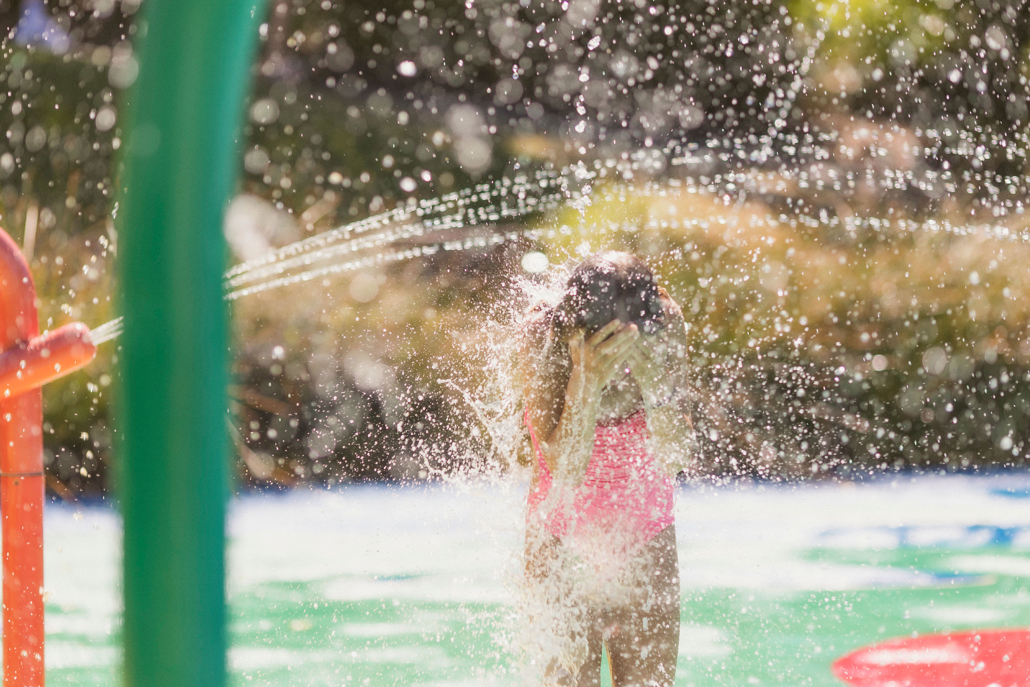 A good soaking at our Kāpiti Coast splashpads