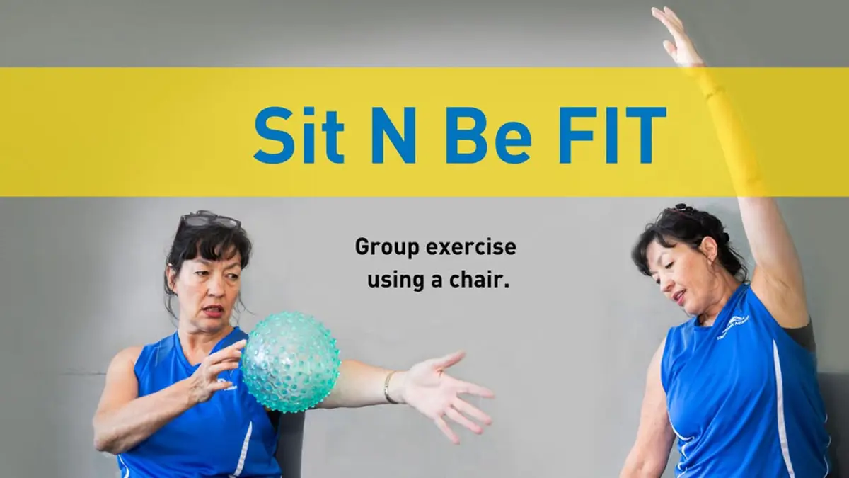 Sit n Be Fit - Group exercise using a chair