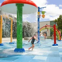 Splashpad fun at Ōtaki Pool thumbnail